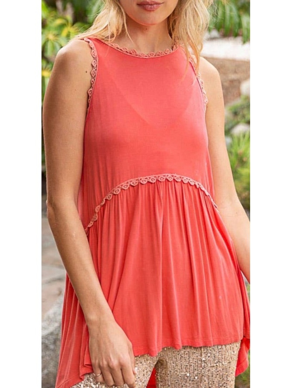 POL Sleeveless Tank Top